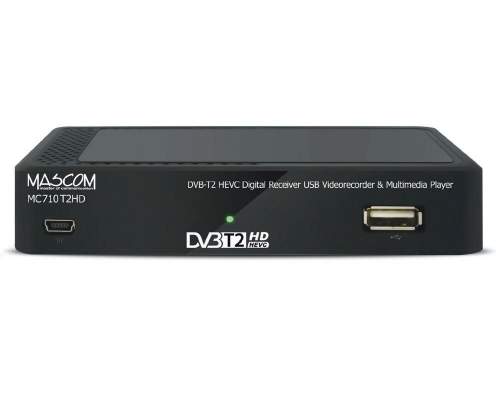 Mascom MC710 T2 HD, DVB-T2