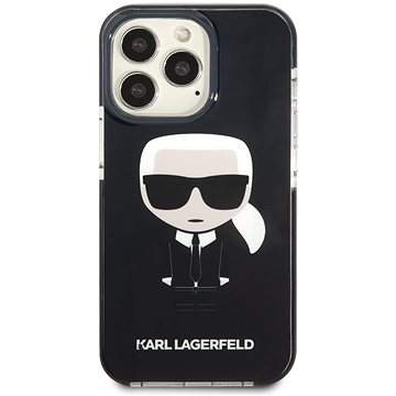 Karl Lagerfeld TPE Full Body Ikonik Kryt pro iPhone 13 Pro Black