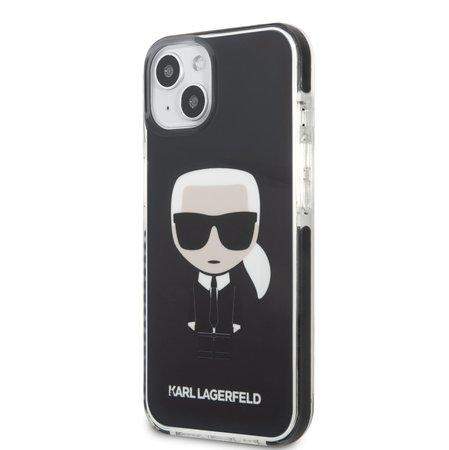 Karl Lagerfeld TPE Full Body Ikonik Kryt pro iPhone 13 mini černý