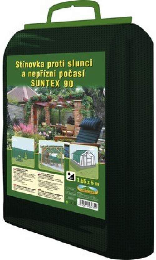 Nohel garden Stínovka PE SUNTEX 90% s oky zelená 1,50x5m