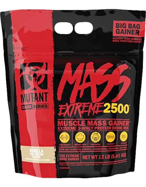 Mutant Mass XXXTREME 2500 5,45 kg - vanilka