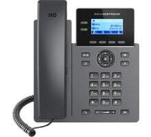 Grandstream GRP2602W SIP telefon, 2,21" LCD podsv. displej, 4 SIP účty, 2x100Mbit port, WiFi
