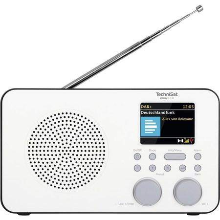 TechniSat Internetové rádio s DAB+ VIOLA 2 C IR, bílé
