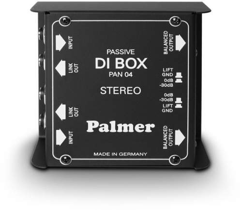 Palmer PAN04 - pasivní dvoukanálový DI Box