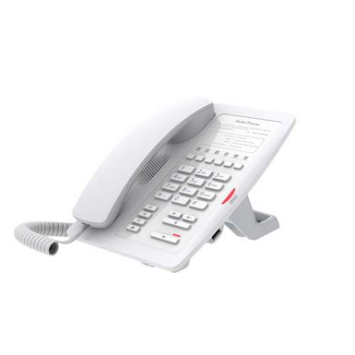 GRANDSTREAM Fanvil H3 hotelový SIP bílý telefon, 2SIP, bez displ., progr. tl., USB, PoE