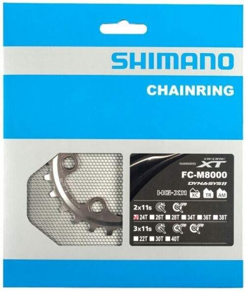Shimano XT FC-M8000-2 24 zubů