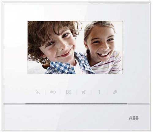 ABB M22311-W-02 - barevný hands-free videotelefon ABB Welcome Midi, 4,3", bílý