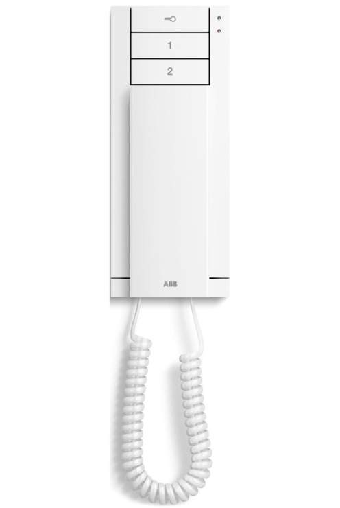 ABB M22002-W-02 - domovní telefon se sluchátkem ABB Welcome Midi, bílý