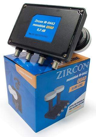 Zircon konvertor Monoblok Quattro M-0443 Skylink Slim line