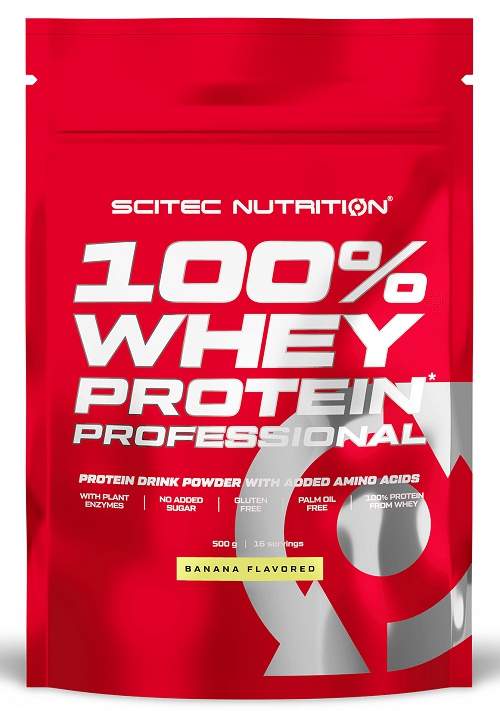Scitec Nutrition 100% Whey Protein Professional 500 g, arašídové máslo
