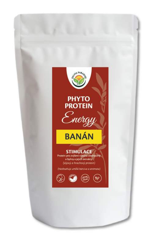Salvia Paradise Phyto Protein Energy - banán, 300 g