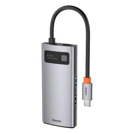 Baseus Metal Gleam HUB adaptér USB-C