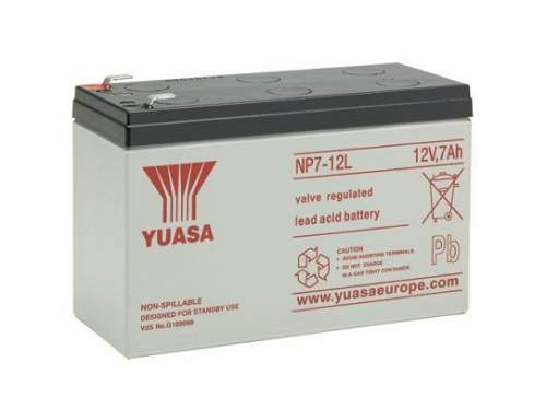 YUASA Baterie pro UPS - NP7-12L (12V/7Ah/faston F2)