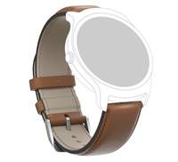 TICWATCH Leather Watch Strap kožený řemínek hnědý