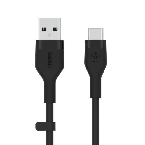 Belkin kabel USB-A na USB-C_silikon,2M černý (CAB008bt2MBK) + DOPRAVA ZDARMA