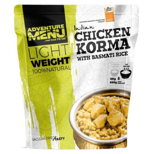 Adventure Menu Lightweight Kuře Korma s rýží 181g