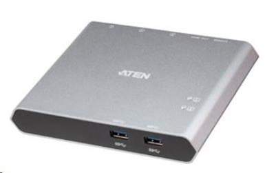 Aten US-3310 DataSwitch 2:1 KVM HDMI, USB-C PD