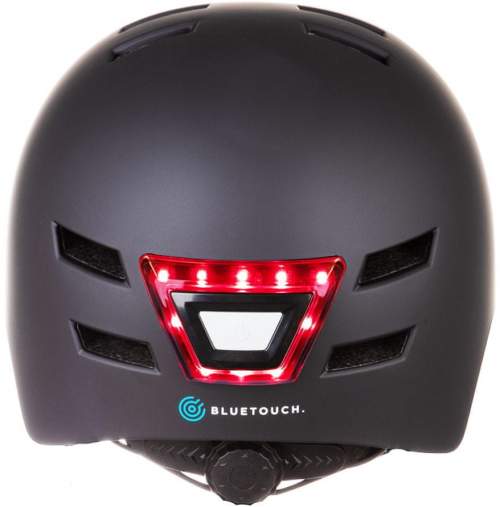 Bluetouch Bezpečnostní helma modrá s LED