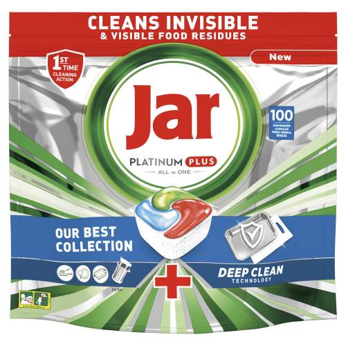 Jar Platinum Plus Kapsle Deep Clean 100ks