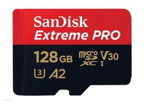 SanDisk MicroSDXC 128GB Extreme PRO A2 UHS-I
