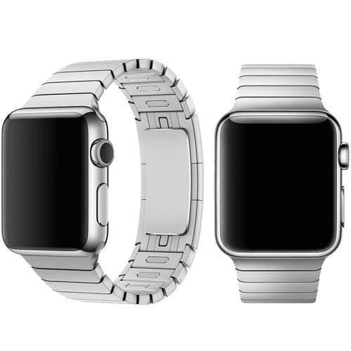 Devia Elegant Series Link Bracelet,Apple Watch silver