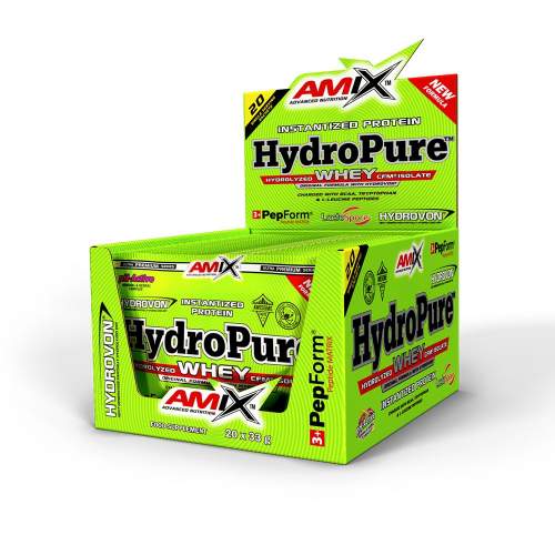 Amix HydroPure Whey Protein Double Chocolate 20x33g