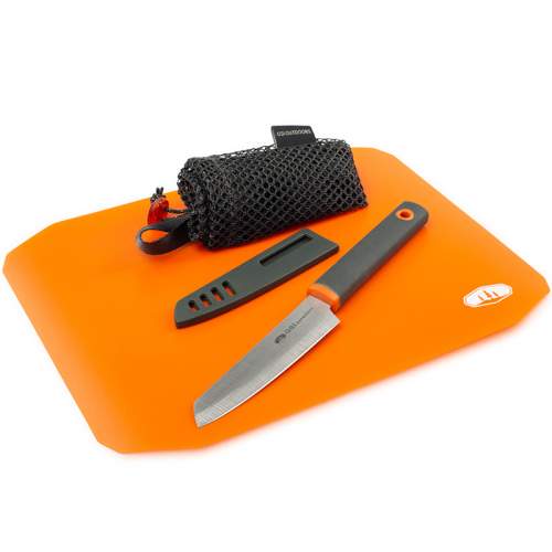 GSI Outdoors Rollup Cutting Board Knife Set,