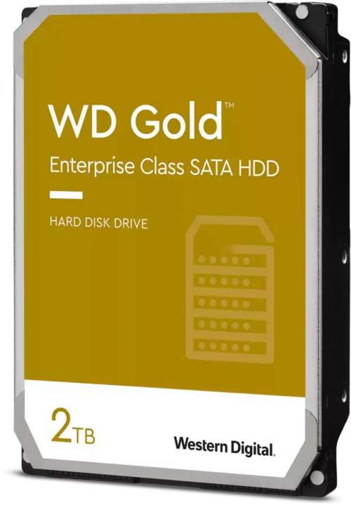 WD Gold 2TB, SATA3 6Gbps, 128MB, 7200RPM, WD2005FBYZ