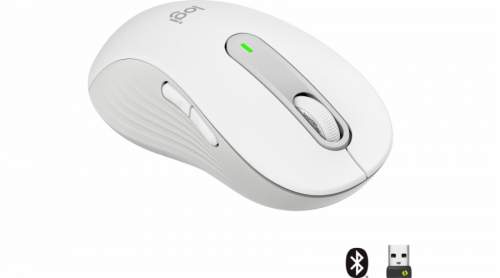 Logitech Signature M650 L Wireless Mouse Left - OFF-WHITE