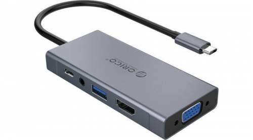 ORICO HUB USB-C VGA  HDMI  AUDIO  PD 60 W