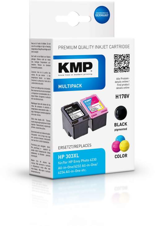 KMP H178V výhodná sada BK/Color komp. s HP 3YN10AE