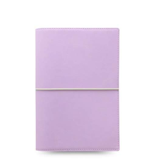 Filofax Kroužkový diář 2022 Domino Soft osobní - pastelově fialový