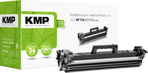 KMP toner náhradní HP 17A, CF217A kompatibilní černá 1600 Seiten