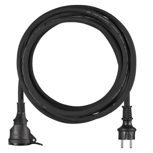 EMOS Prodlužovací kabel neoprenový – spojka, 5m, 3× 1,5mm2