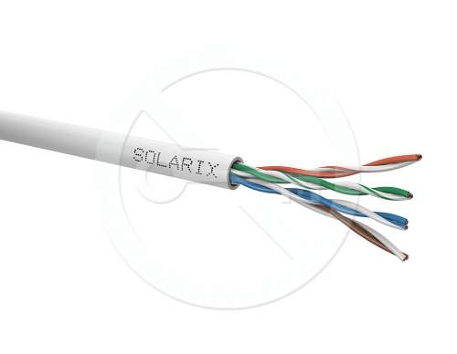 SOLARIX kabel UTP drát, Cat5e, 305m