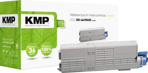 KMP toner náhradní OKI 46490605 kompatibilní žlutá 6000 Seiten O-T56X