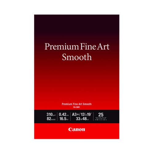 Canon fotopapír Premium FineArt Smooth A3+ 25 sheets