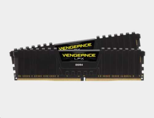 CORSAIR DDR4 16GB (Kit 2x8GB) Vengeance LPX DIMM 2666MHz CL16 černá