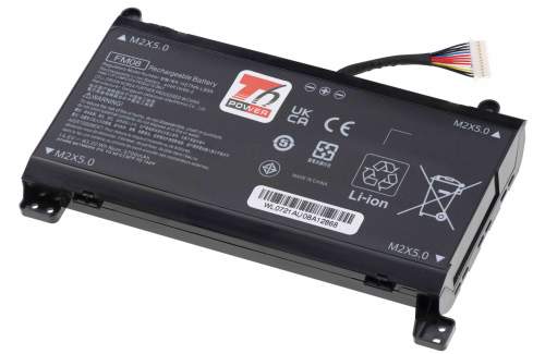 T6 POWER Baterie HP Omen 17-an000, 17-an100, 12pin, Geforce 1050, 5700mAh, 83Wh, 8cell, Li-ion NBHP0169