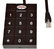 Virtuos RFID - 125 kHz adaptér s klávesnicí pro pokladní zásuvky Virtuos 24V EVA0010