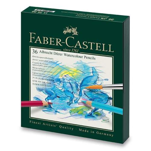 Faber-Castel Akvarelové pastelky l Albrecht Dürer 117538 studio box, 36 barev