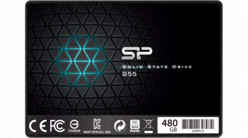 Silicon Power Slim S55 2.5  480 GB Serial ATA III TLC