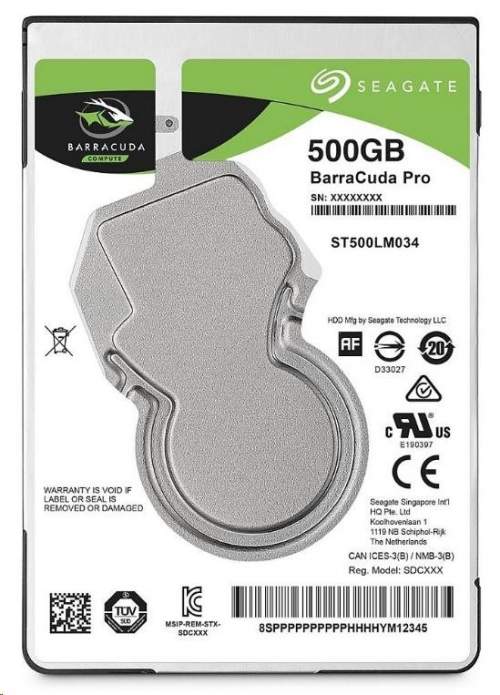 Seagate BarraCuda Pro - 500GB; ST500LM034