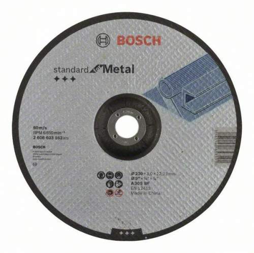 BOSCH Dělicí kotouč profilovaný Standard for Metal