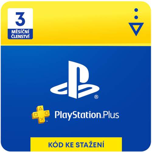 PlayStation Plus 3 měsíce - Dárková karta