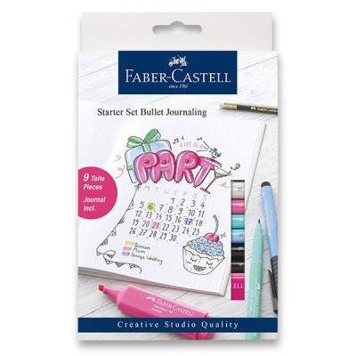 Faber-Castell Popisovače  Starter set Bullet Journaling - 9 ks