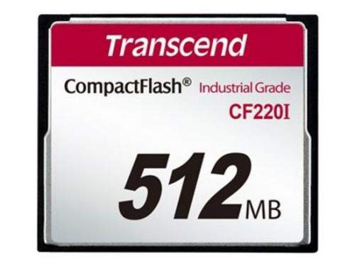 Transcend Industrial CompactFlash CF220I 512MB TS512MCF220I