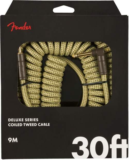 Fender Deluxe Coil Cable 30" Tweed