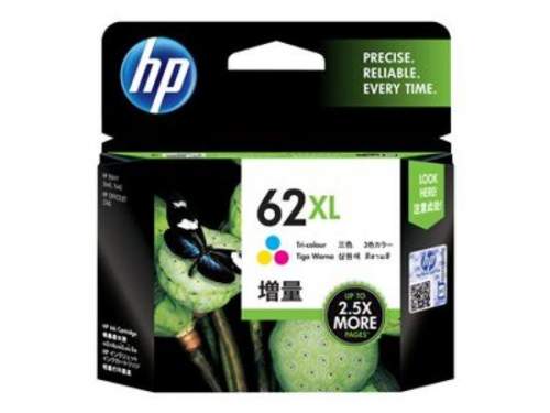 HP C2P07AE cartridge 3-barevná c. 62 XL
