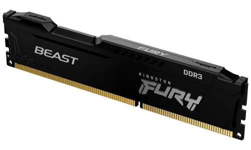Kingston Fury Beast Black 4GB DDR3 1600 CL10 CL 10 KF316C10BB/4